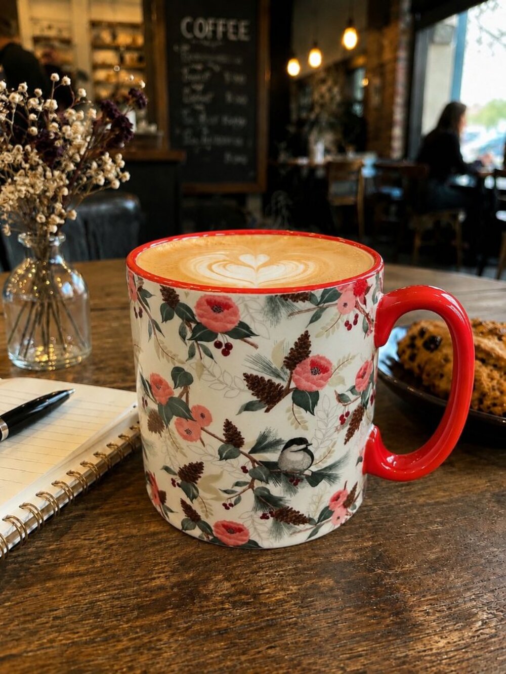 Secret Garden Bird Watching Dimpled Mug